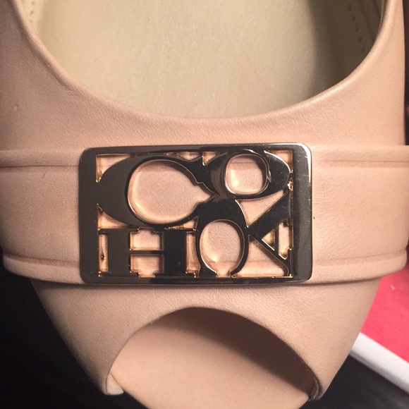 Coach Piper Semi matte calf wedge 8.5 - Picture 4 of 4